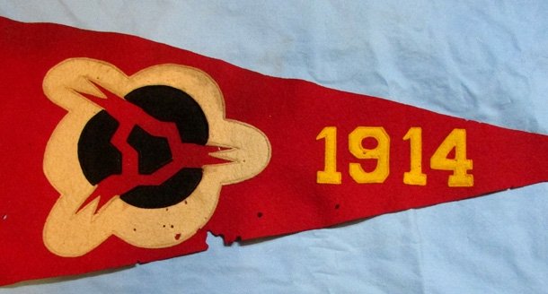 US Pre WWI, Vera Cruz Mexico Campaign Pennant, 1914 — image 4