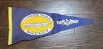 US Post WWII Submarine Veterans of WWII Souvenir Pennant