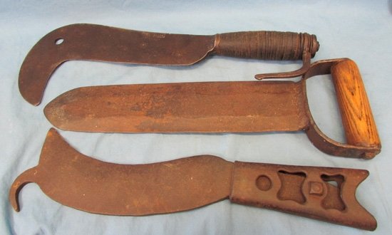 WWI Improvised Trench Weapons & Relic Lot, 12 pieces — image 7