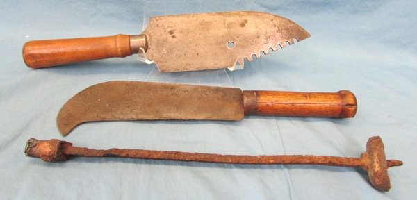 WWI Improvised Trench Weapons & Relic Lot, 12 pieces — image 9