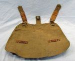German WWII Tan Canvas Tropical Breadbag, 1941