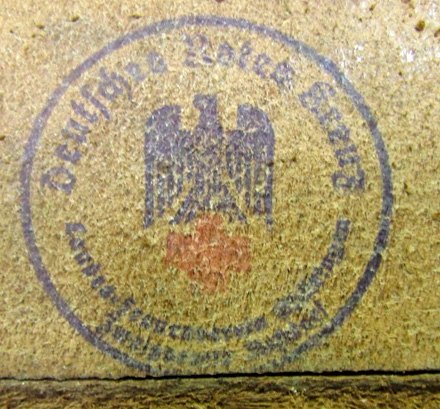 German WWII NSRL Leather Medical Verbandtasche — image 5