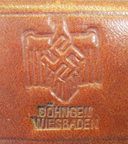 German WWII NSRL Leather Medical Verbandtasche — image 9