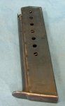 German WWII P38 Magazine, Blue Finish