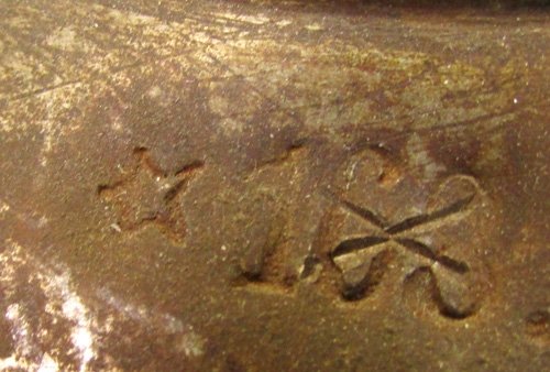 European 19th Century Cuirassier Brass & Steel, Back Plate — image 3