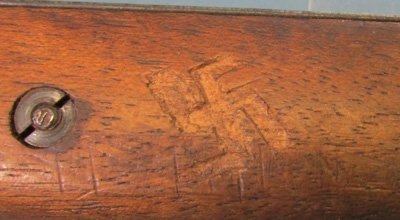 German WWII S84/98 Bayonet & Scabbard, Matching, fnj 43 Code — image 3