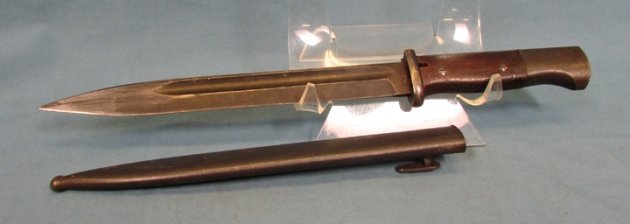 German WWII S84/98 Bayonet & Scabbard, Matching, fnj 43 Code — image 5