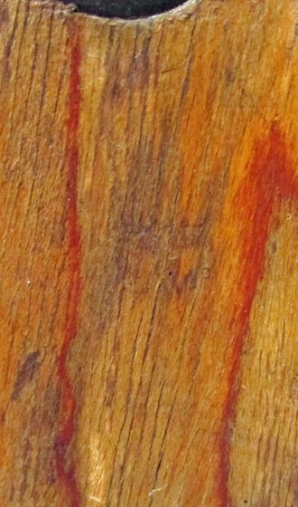 German WWII Laminate K98 Stock, Cupped Butt Plate, — image 5