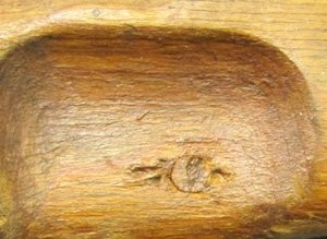 German WWII Laminate K98 Stock, Cupped Butt Plate, — image 6