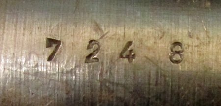 German WWII Laminate K98 Stock, Cupped Butt Plate, — image 7