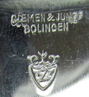 German WWII Rural Police Bayonet, Complete, Clemen & Jung Mfg — image 8