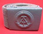 East German DDR Enlisted Field Service Belt & Buckle Set