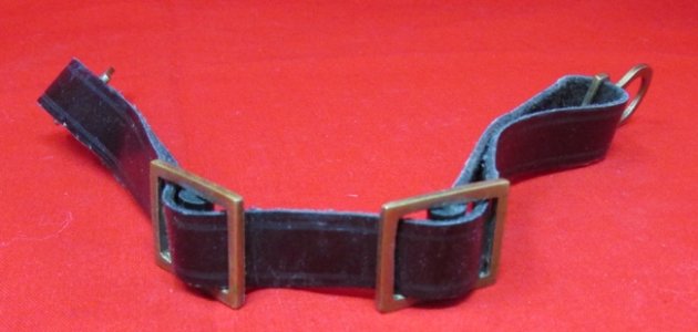 German Replica WWI Pickelhaube or Steel Helmet Chinstrap — image 2