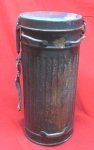 German WWII Wehrmacht M38 Gasmask Canister
