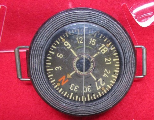 German WWII Luftwaffe Wrist Compass — image 2