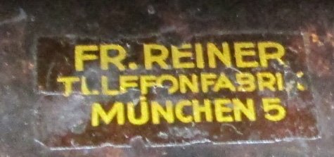 German WWII Field Phone Feldfernsprecher 33, 1939 Mfg — image 4