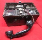 German WWII Field Phone Feldfernsprecher 33, 1939 Mfg