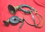 German Post War Era, Hunting Horns, Pair, Furst-Pless
