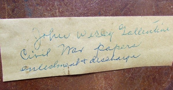  US Civil War West Virginia Soldier's Document & Wallet Group, 6th WV Infantry — image 3