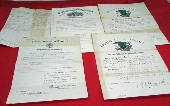  US Civil War West Virginia Soldier's Document & Wallet Group, 6th WV Infantry — image 5