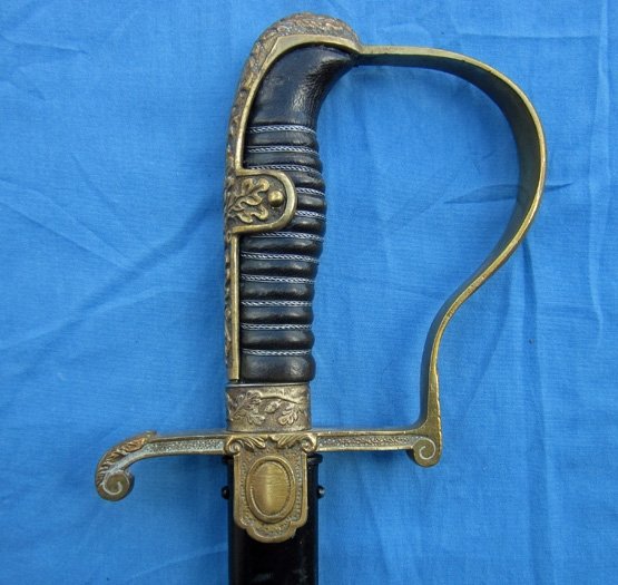 German WWII Heer Officers Dove Head Pattern Sword, Robert Klass 233, — image 5