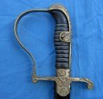 German WWII Heer Officers Dove Head Pattern Sword, Robert Klass …