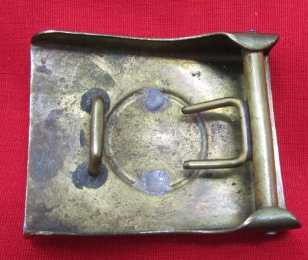  German 1895 Pattern Prussian Enlisted Buckle Two Solder Points — image 4