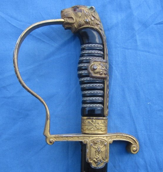 German WWII Heer Officers Sword, Eickhorn Field Marshall Series, Scharnhorst 1706 — image 4
