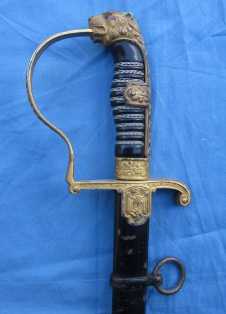 German WWII Heer Officers Sword, Eickhorn Field Marshall Series, Scharnhorst 1706 — image 5