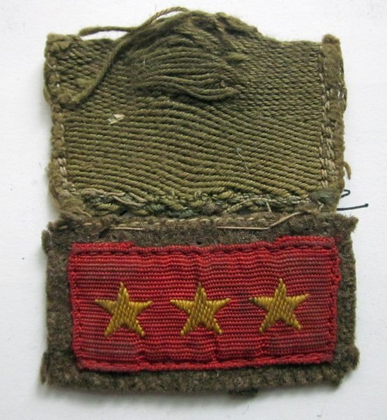 Japanese WWII Army Pocket Rank Tab, Superior Private — image 3