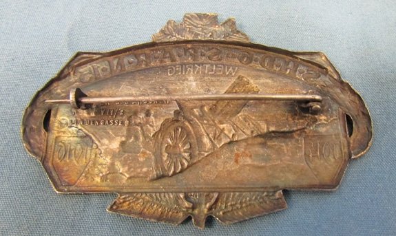  Austrian WWI Patriotic Badge, Weltkrieg 1914-16 — image 4
