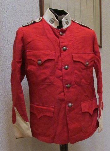  British Victorian Era, Worsted Service Tunic 1881-1894, Middlesex Regiment — image 2