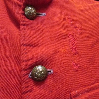  British Victorian Era, Worsted Service Tunic 1881-1894, Middlesex Regiment — image 6