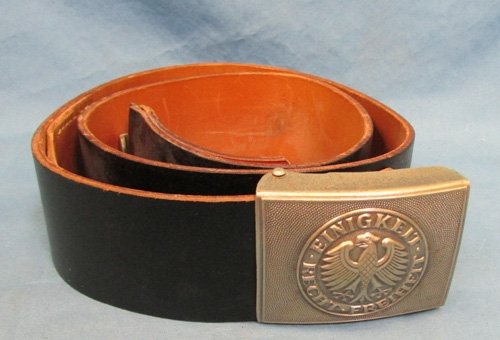  German Cold War Era Bundeswehr Belt and Buckle Set, 100 cm — image 2