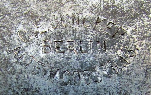  German Pre WWI Infantry Kaiserpreis 1908 Award, CE Juncker Mfg — image 4