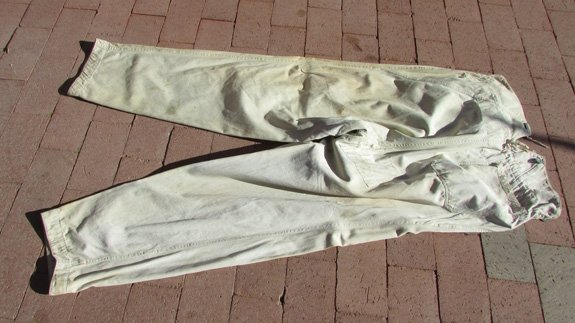  German Pre WWI, White  IssueTrousers, 1906 B.A.G. — image 5