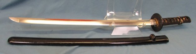  Japanese Samurai Era Wakizashi, 21.5 Inch Blade — image 8