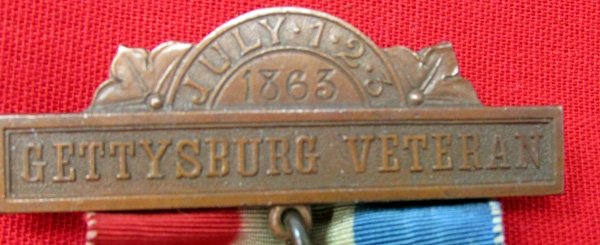  US Civil War, New York Gettysburg Veterans Medal, 1863-1893 — image 3