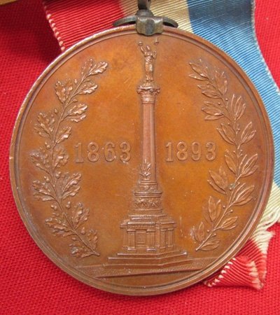  US Civil War, New York Gettysburg Veterans Medal, 1863-1893 — image 5