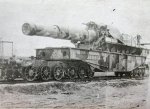  WWI Camouflage Railroad Gun Real Photo Postcard