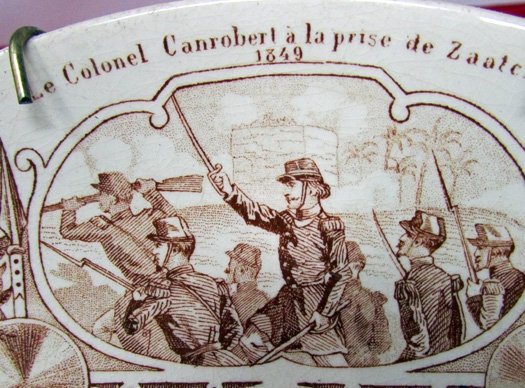  French Crimean War, Italian Campaign, Marshall Canrobert Decorative Plate — image 3