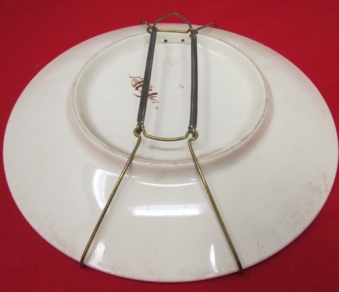  French Crimean War, Italian Campaign, Marshall Canrobert Decorative Plate — image 7