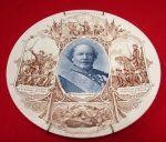 French Crimean War, Italian Campaign, Marshall Canrobert Decorative Plate