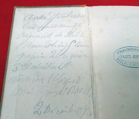  German, Franco-Prussian War, German to French Dictionary, 1870 — image 3