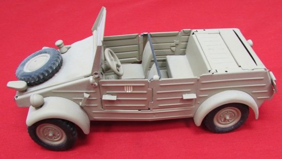  German Post WWII Metal Toy Kubelwagen — image 2