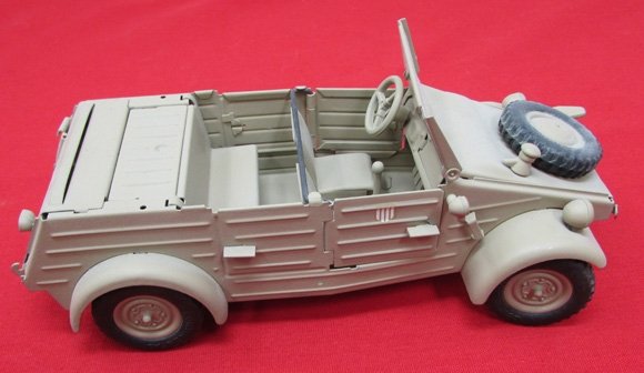  German Post WWII Metal Toy Kubelwagen — image 3