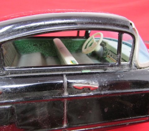  Japanese Post WWII, Bandai Tinplate Toy Cadillac, 1950's — image 4
