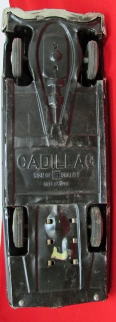  Japanese Post WWII, Bandai Tinplate Toy Cadillac, 1950's — image 5