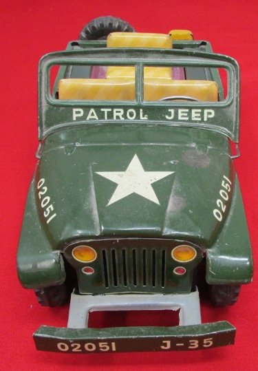  Japanese, Post WWII, US Army Jeep, Showa Mfg — image 2