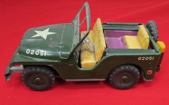  Japanese, Post WWII, US Army Jeep, Showa Mfg — image 3